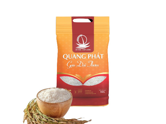 Gạo Quang Phát 68 Lúa Tôm (túi 5kg)